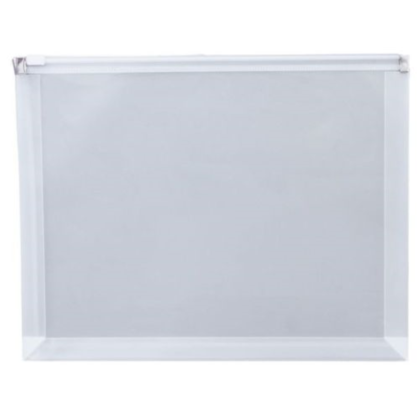 Pochette A5 horizontal avec fermeture &amp;#224; glissi&amp;#232;re XL 10 pi&amp;#232;ces