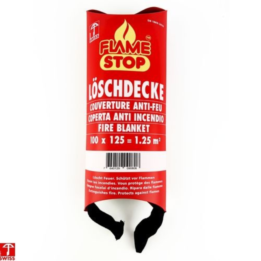 Löschdecke FlameStop 125,100 x 125 cm, EN 1869