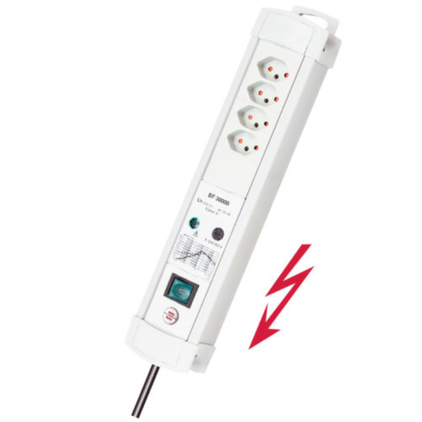 Parasurtenseur Bloc 4 prises &amp;quot;Brennenstuhl&amp;quot; premium-line