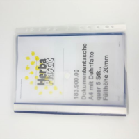 Pochette A4 horizontal, &amp;#224; soufflet de capacit&amp;#233; 20 mm, 5 pi&amp;#232;ces      