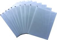 Pochette A4 horizontal avec fermeture &amp;#224; glissi&amp;#232;re XL 10 pi&amp;#232;ces