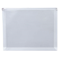 Pochette A5 horizontal avec fermeture &amp;#224; glissi&amp;#232;re XL 10 pi&amp;#232;ces