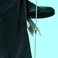 Rettungsleiter 5 Meter Belastbarkeit: Leiter 300 kg " Einzelsprosse 150 kg Gewicht: 3.2 kg