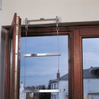 KF-Wandanker / weiss Zubehör zu KF-Kompakt-Leiter kunststoffbeschichtet