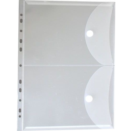 Pochette pour documents A4 (2xA5) 5 pièces, capacité 10mm