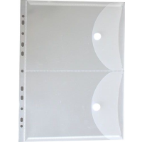 Pochette pour documents A4 (2xA5) 5 pi&amp;#232;ces, capacit&amp;#233; 10mm