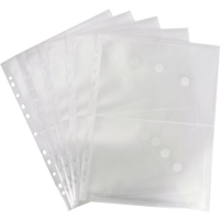 Pochette pour documents A4 (2xA5) PP 5 pi&amp;#232;ces