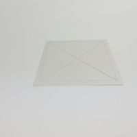 Pochette d&amp;#39;angle autocollante, 100 x 100 mm, 4 pi&amp;#232;ces